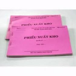 Phiếu xuất kho